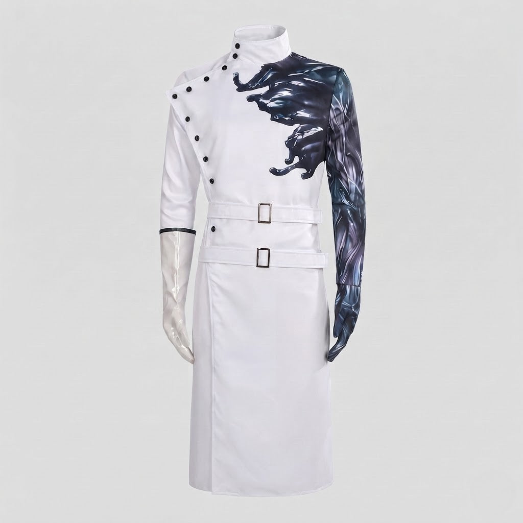 Women’s costume jacket with unique design and matching accessories Mune Fashion