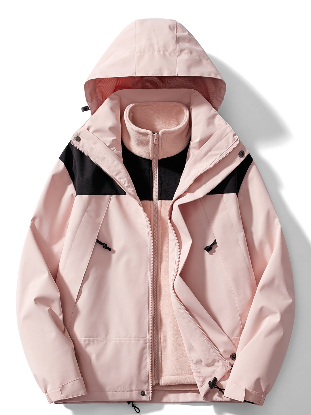 Mune | 3-in-1 Fleece Winter Jacket with Hood for Women