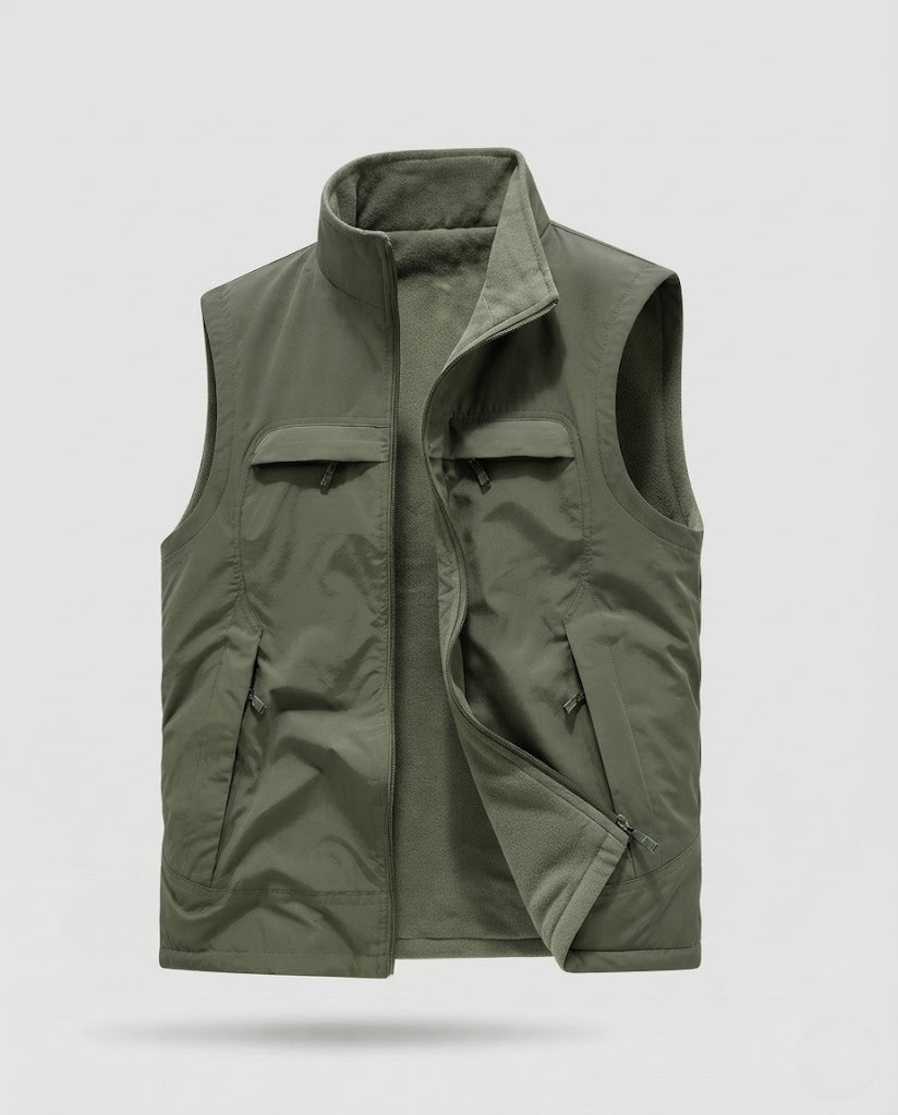 Men's Practical and Versatile Fleece Vest Mune Fashion