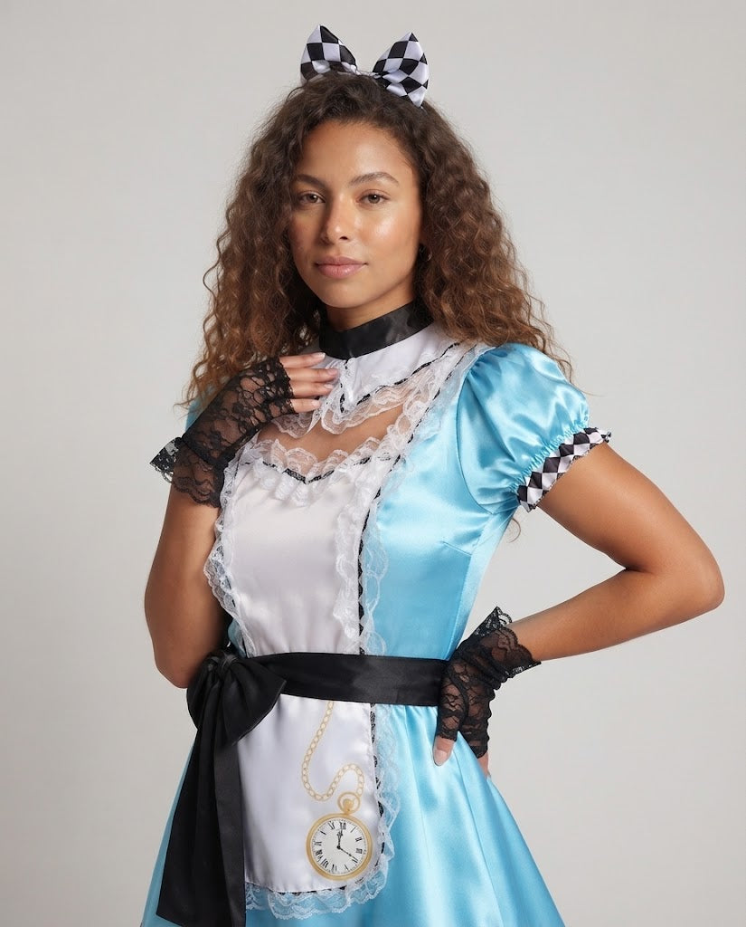 Women’s imaginative costume as Alice in Wonderland Mune Fashion