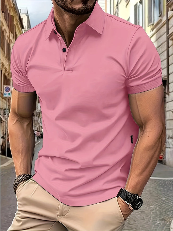 Stylish and comfortable short sleeve polo
