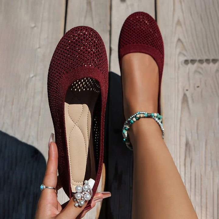 Casual Breathable Flat Shoes Mune Fashion