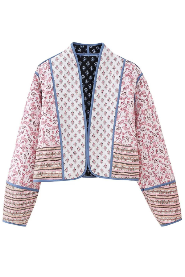 Mune | Reversible Quilted Jacket with Matching Small Cotton Jacket