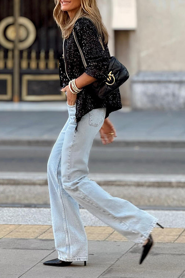 Mune | Fashion Classic Sequin Jacket