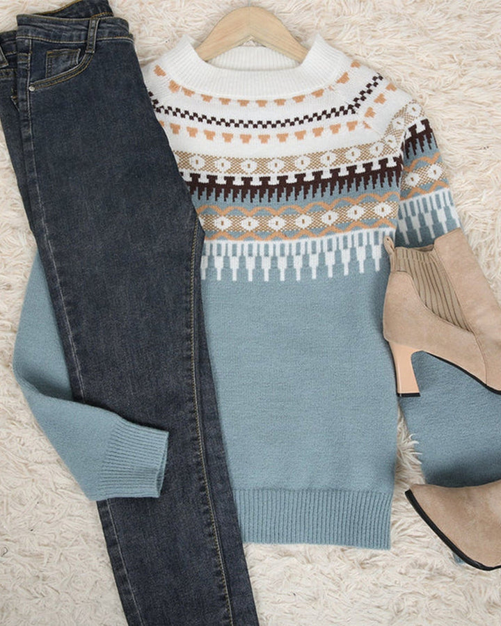 Mune | Stylish Stained Boho Sweater