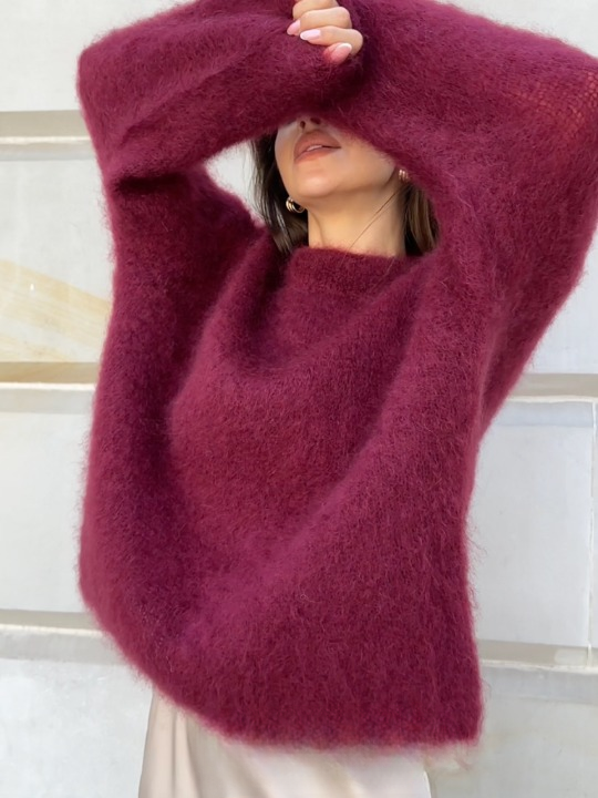 Mune | Soft Mohair Knitted Sweater