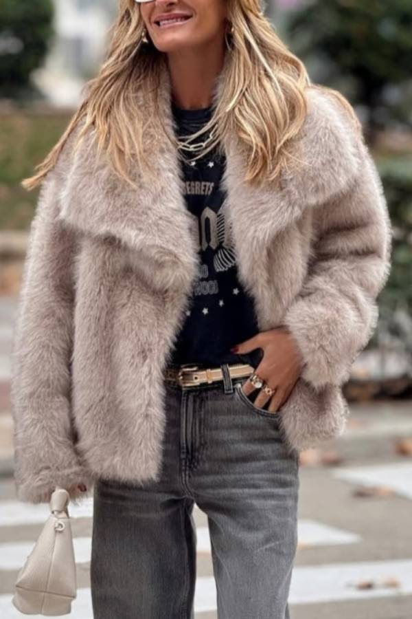 Mune | Short Fashionable Fox Fur Coat