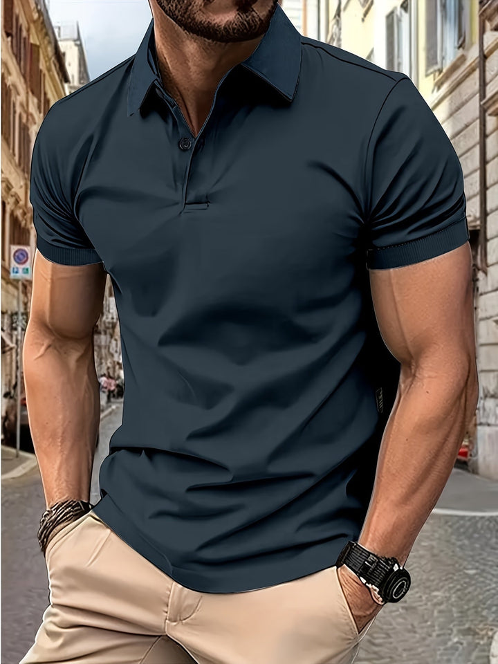 Stylish and comfortable short sleeve polo