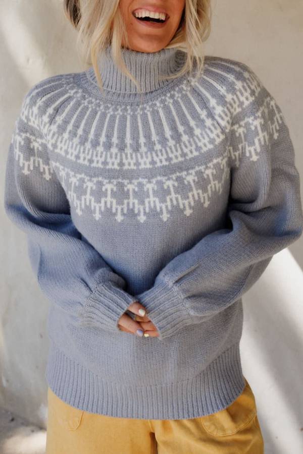 Mune | Christmas Thickened Turtleneck Long Sleeve Knitted Sweater