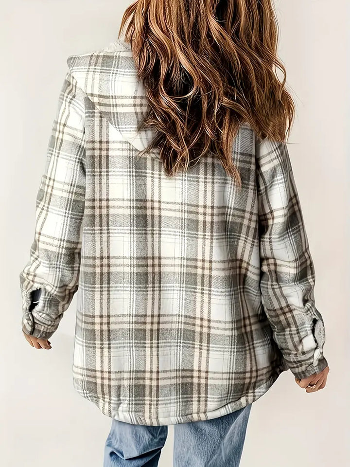 Mune | Winter Checked Zip Jacket