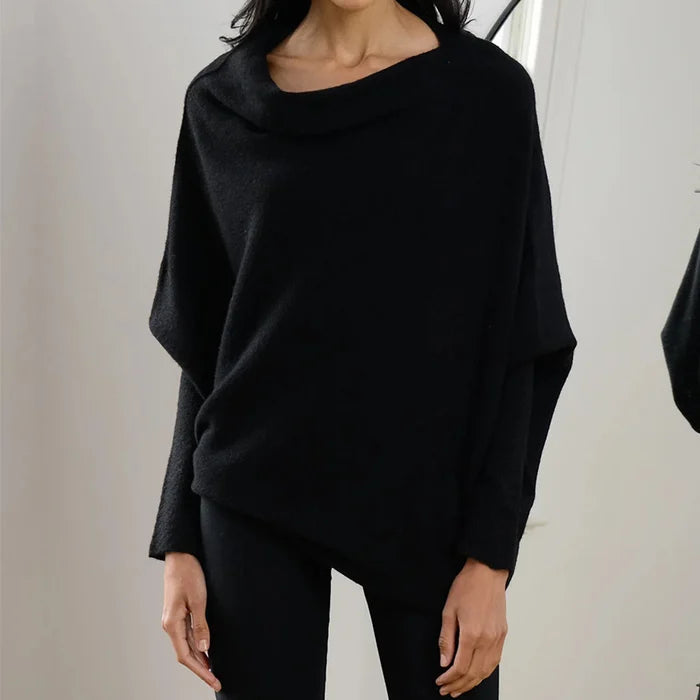 Mune | Asymmetrical draped pullover