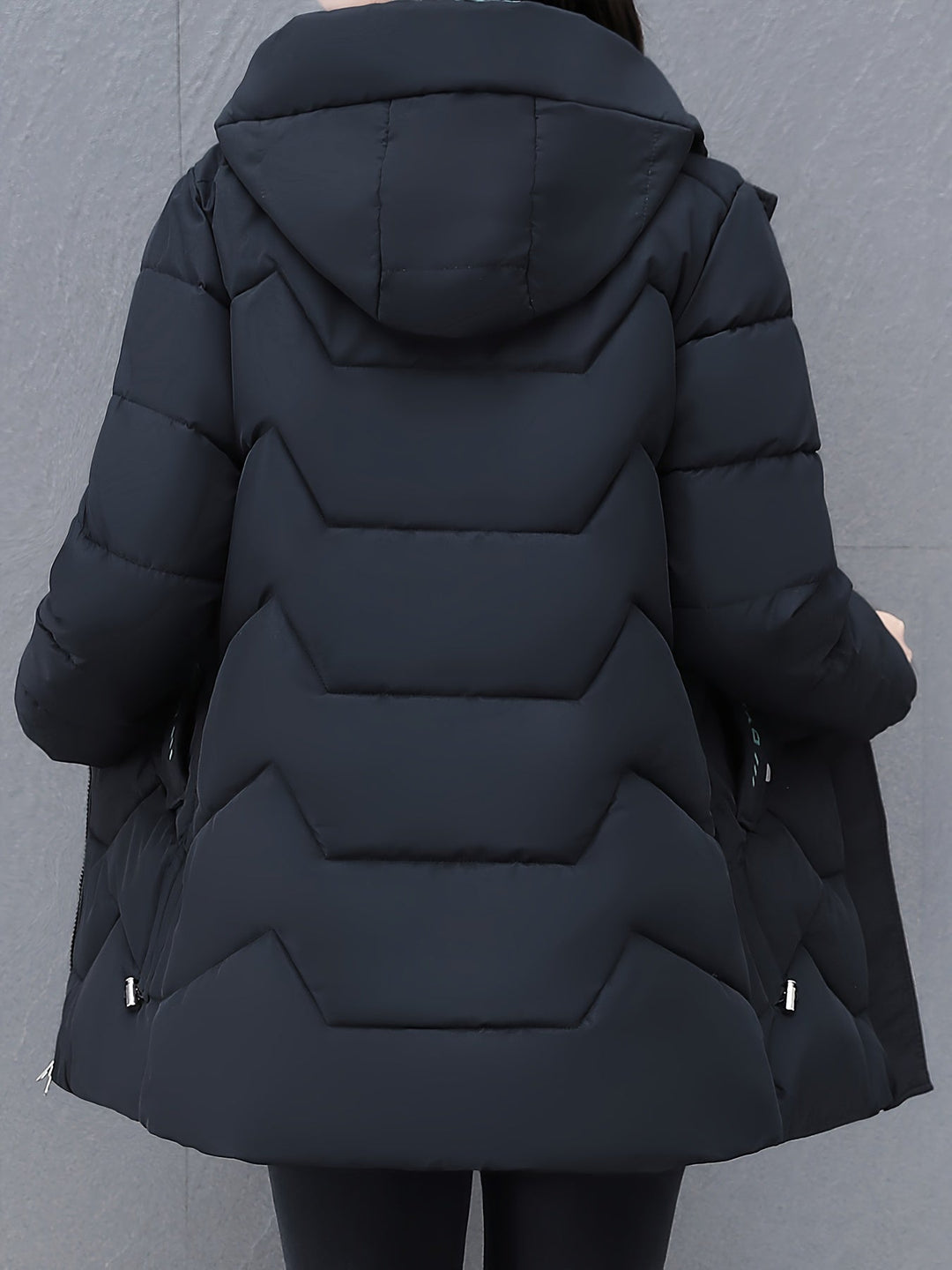 Mune | Long Casual Women's Down Jacket with Hood
