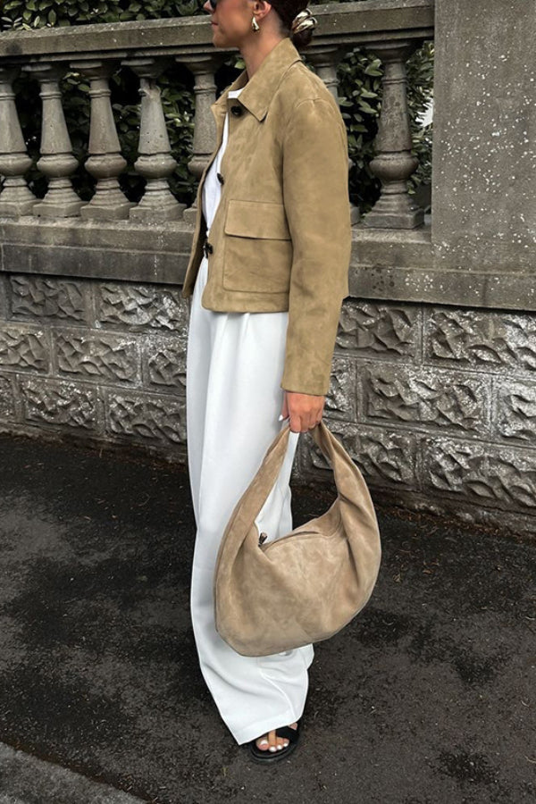 Mune | Suede Fashion Jacket