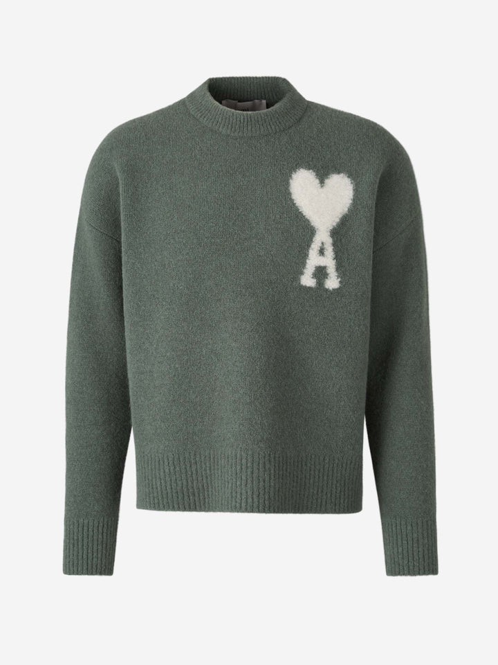 Mune | Heart-Embroidered Women's Sweater
