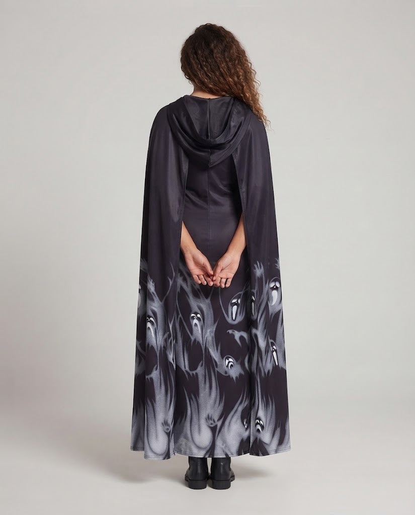 Ladies Ghost Costume Mune Fashion