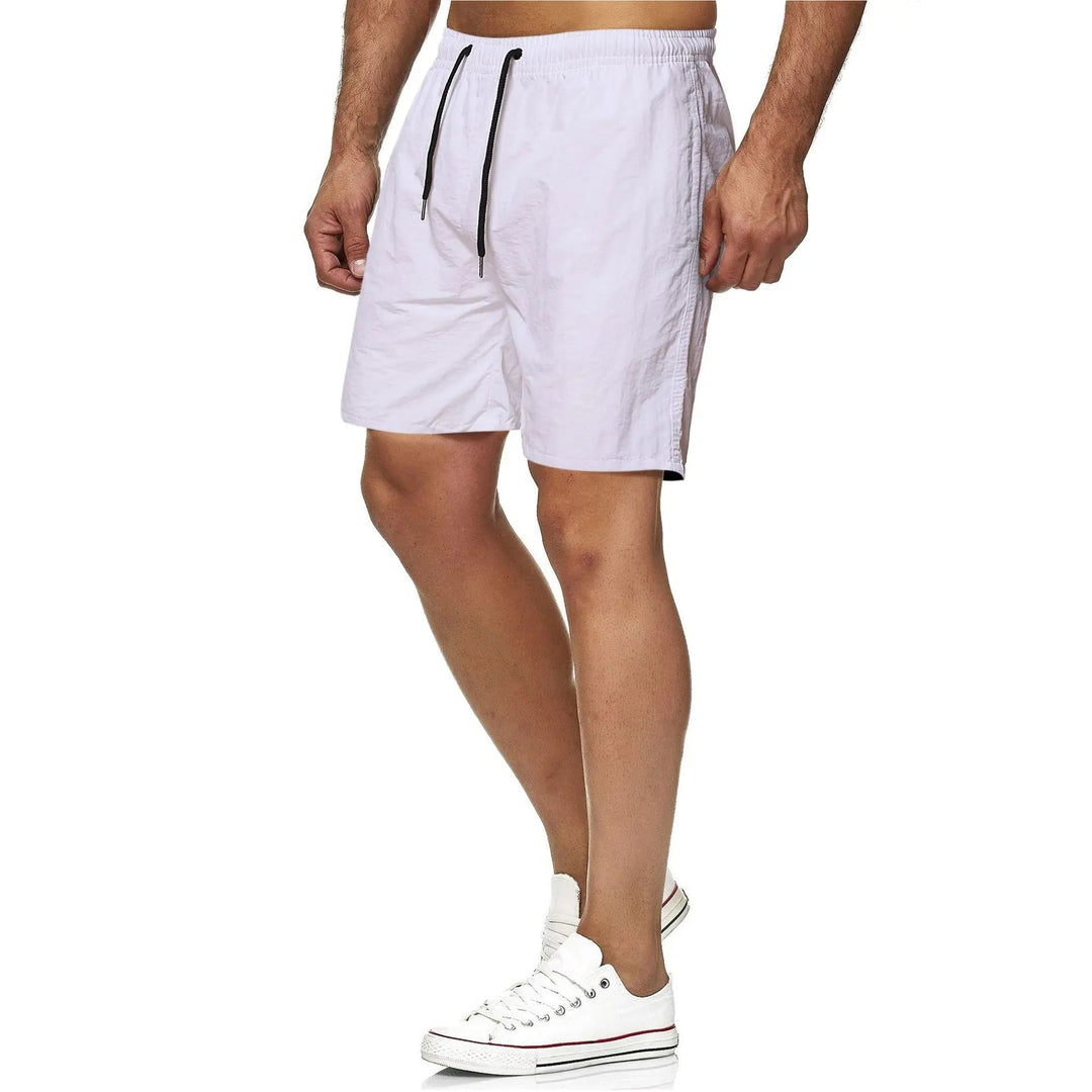 Mune Fashion | Quick-Drying Solid Color Fitness Swim Trunks for Men