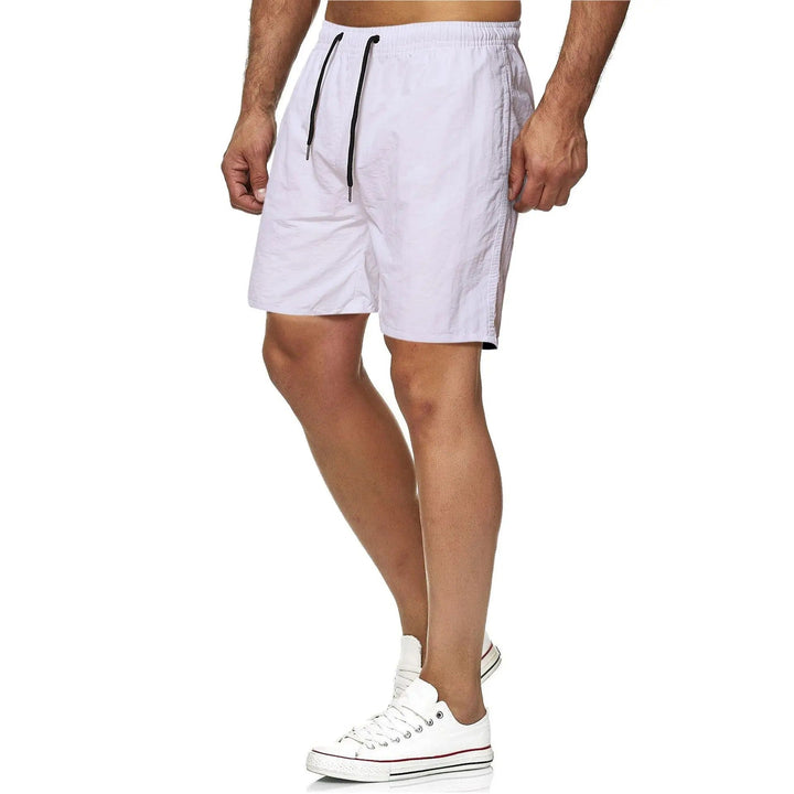 Mune Fashion | Quick-Drying Solid Color Fitness Swim Trunks for Men