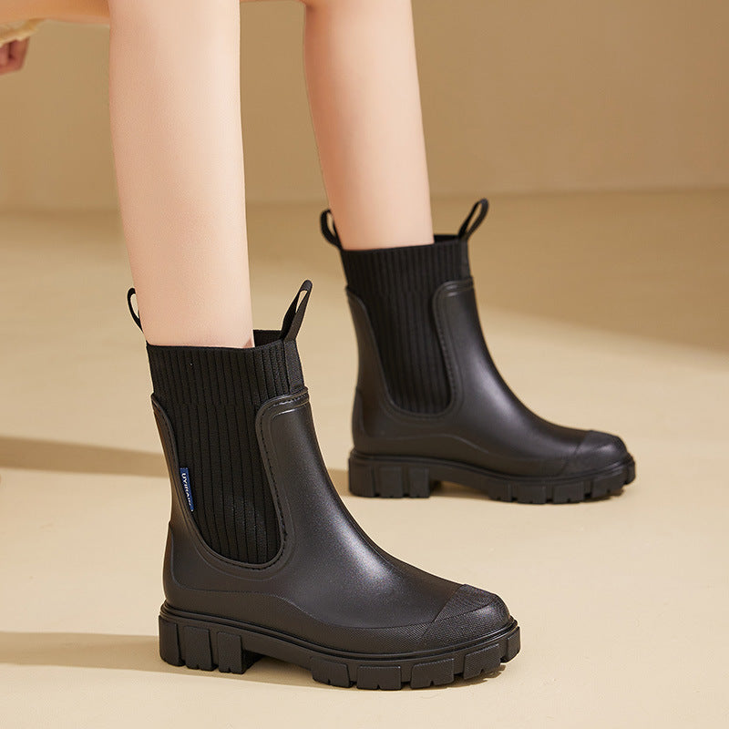 Mune | Rain Boots - Waterproof with Anti-Slip Sole, Perfect for Rainy Weather