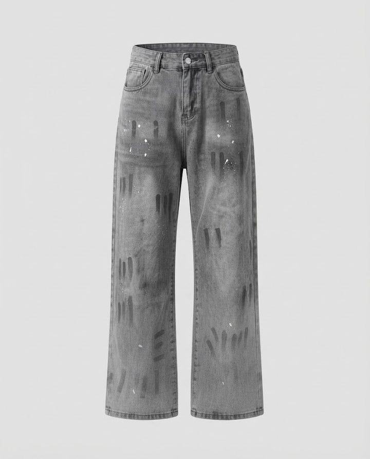 Women's Fashion High-Waisted Baggy Jeans Mune Fashion
