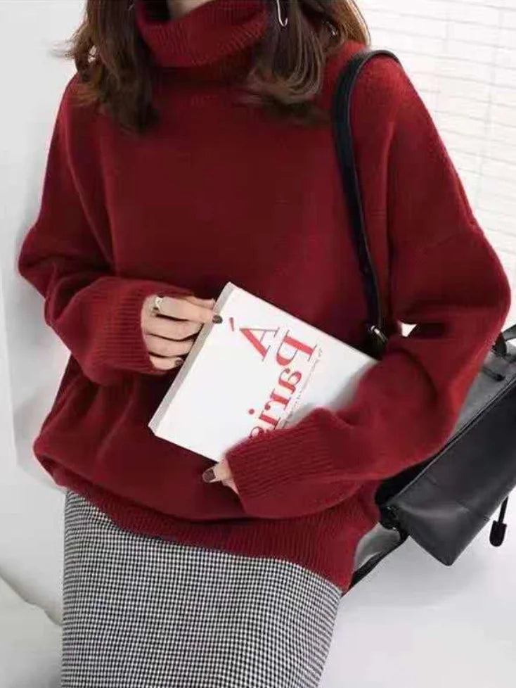 Mune | Casual Cashmere Turtleneck Sweater for Women