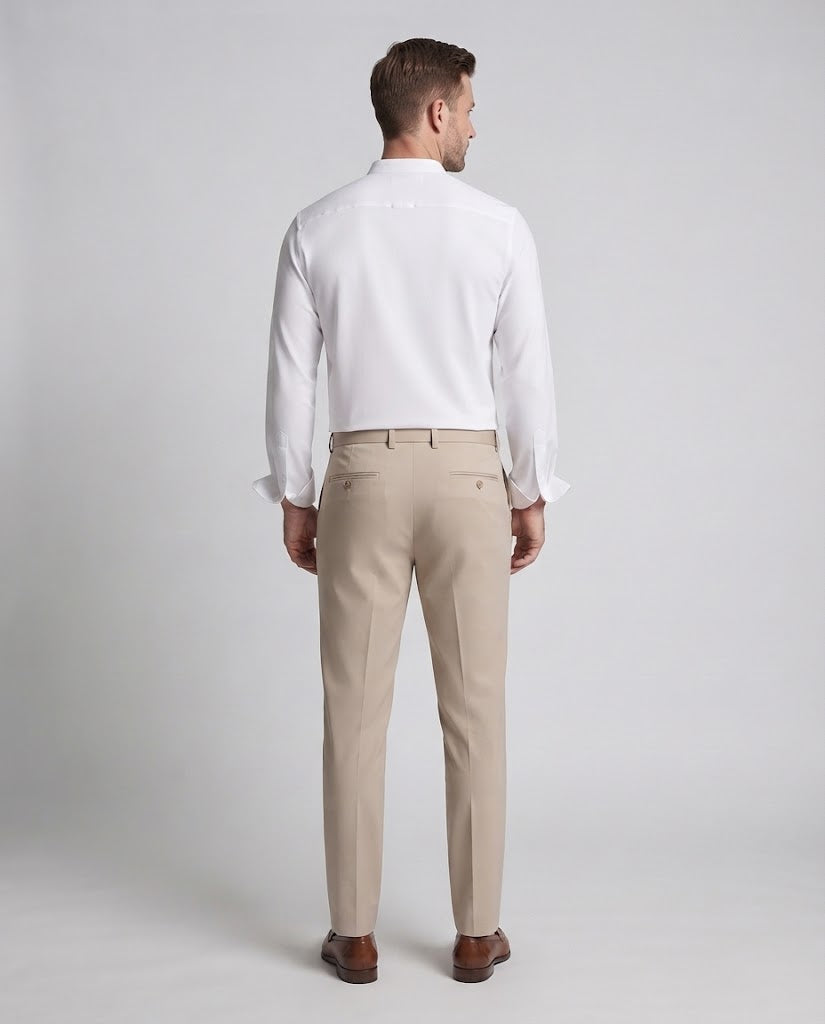 Men's shirt with stand-up collar and concealed button placket Mune Fashion