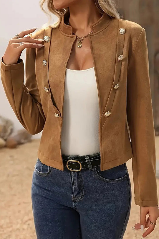 Mune | Simple Double Lined Decorated Jacket