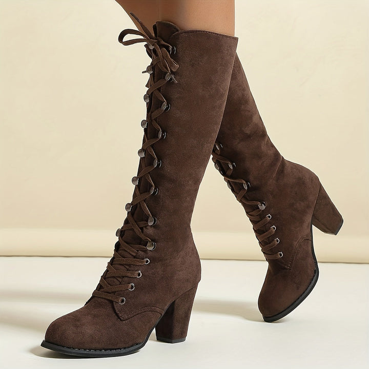 Mune | Knee-High Comfortable Long Winter Boots for Women