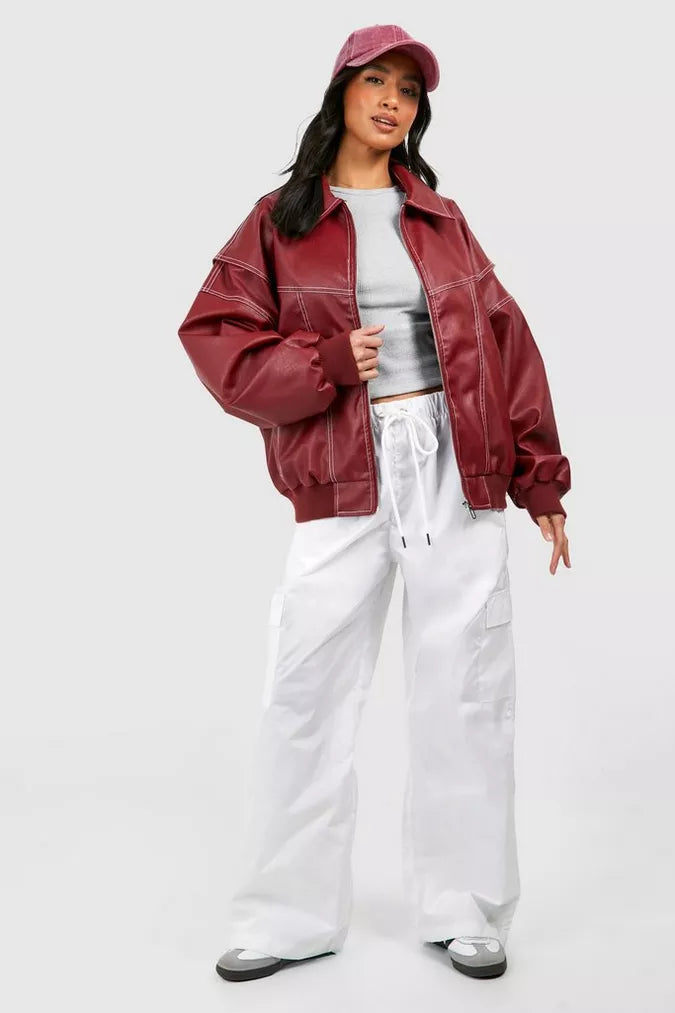 Mune | Oversize Red Jacket