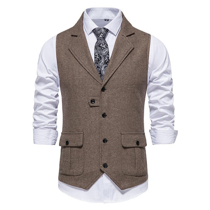 Men’s Smart Casual Office Outfit Vest