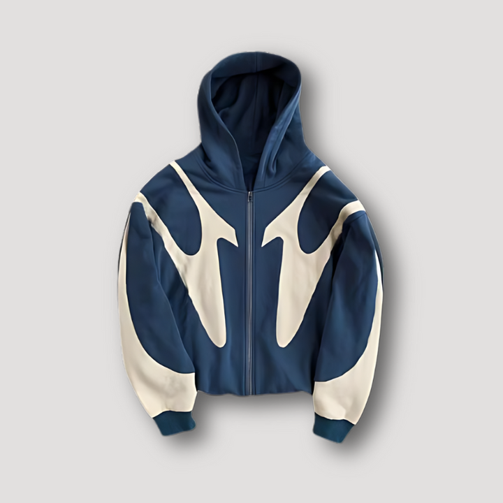 Men’s Relaxed Fit Fashion Zip Hoodie