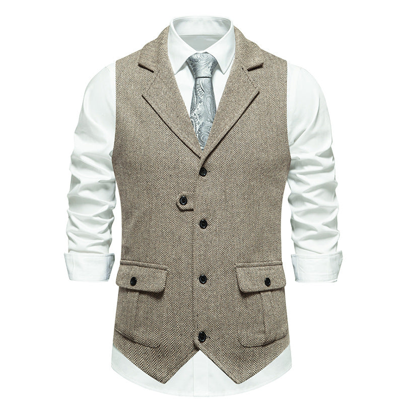 Men’s Smart Casual Office Outfit Vest