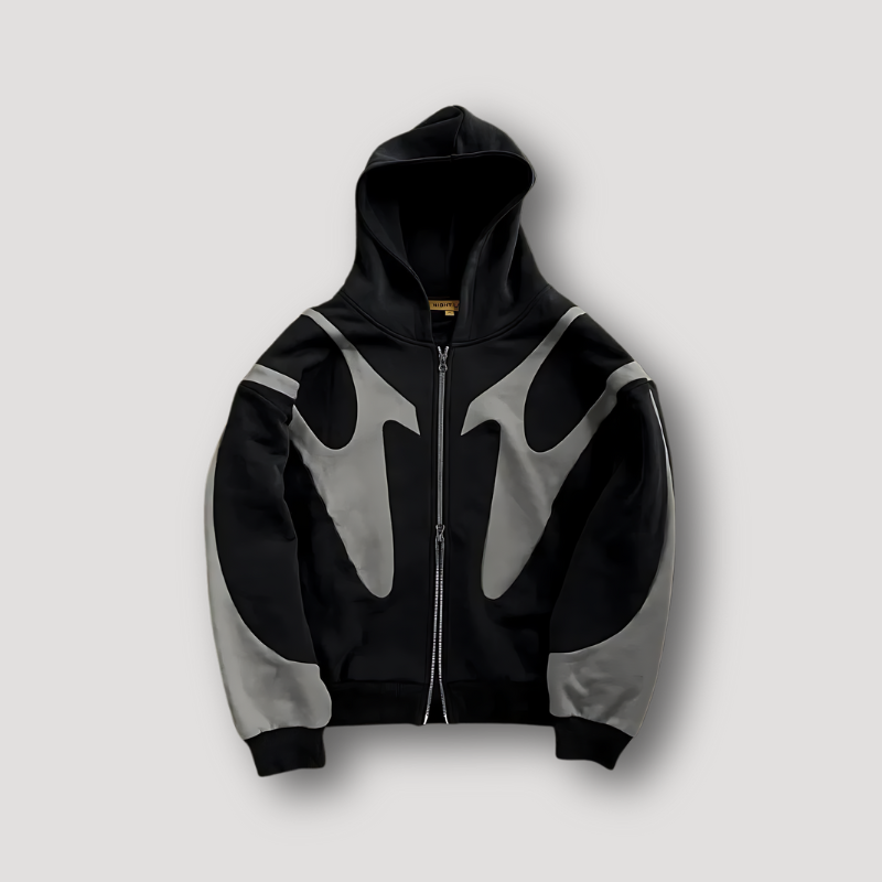 Men’s Relaxed Fit Fashion Zip Hoodie
