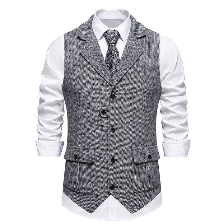 Men’s Smart Casual Office Outfit Vest