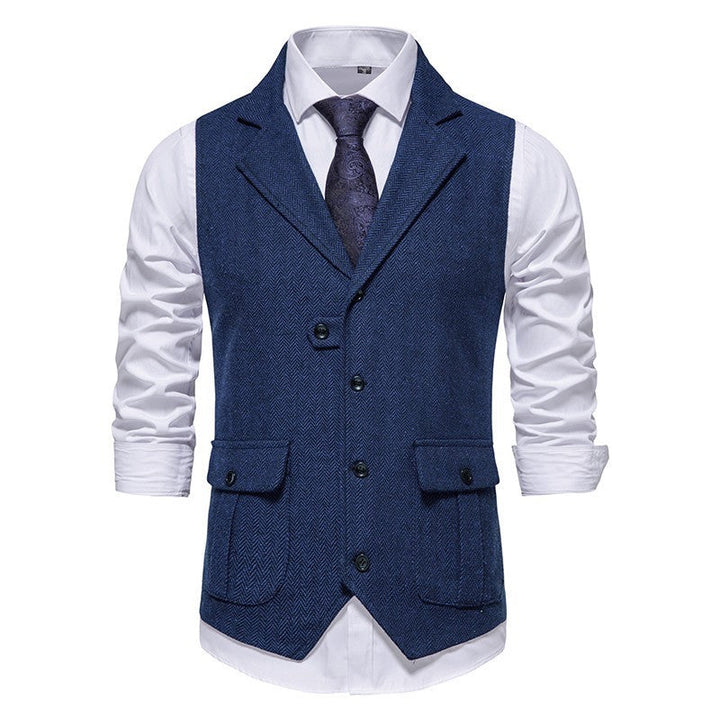 Men’s Smart Casual Office Outfit Vest