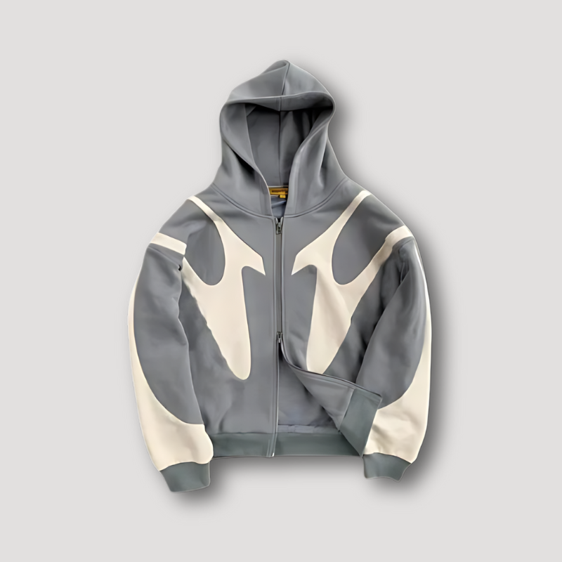 Men’s Relaxed Fit Fashion Zip Hoodie