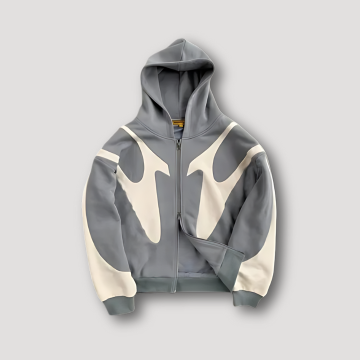 Men’s Relaxed Fit Fashion Zip Hoodie