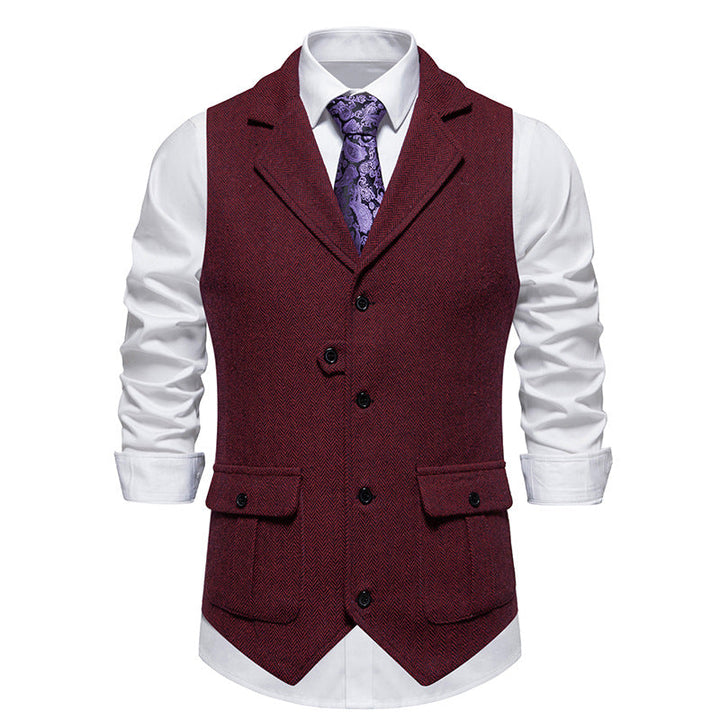 Men’s Smart Casual Office Outfit Vest
