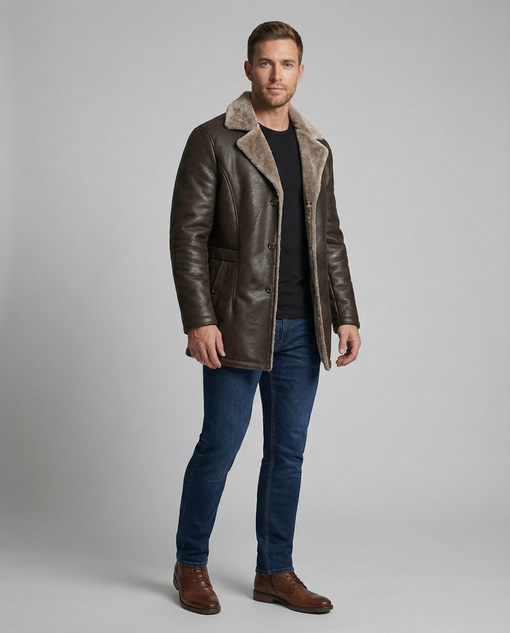 Warm Fashionable Men's Jacket Fleece