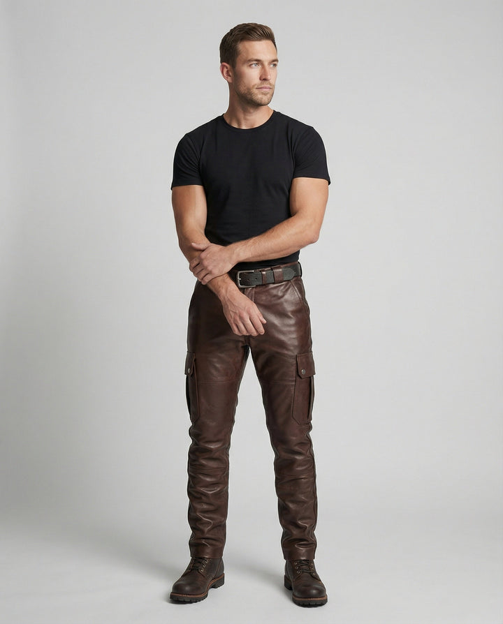 Men's cargo pants with pockets