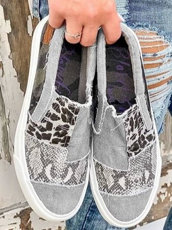 Mune Fashion| Women’s Stretch Slip-On Leopard Print Shoes