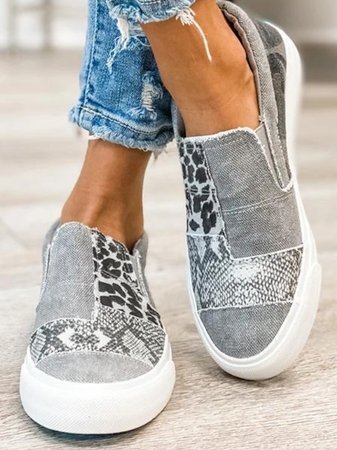 Mune Fashion| Women’s Stretch Slip-On Leopard Print Shoes