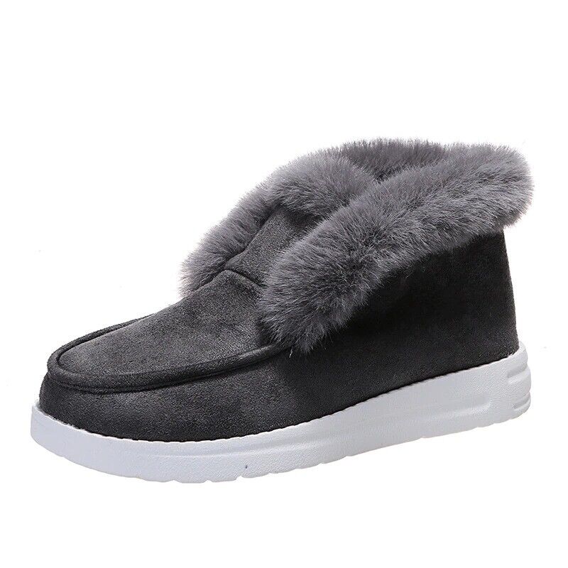 Mune | Winter Moccasins - Suede Slip-On Moccasins with Fur Lining