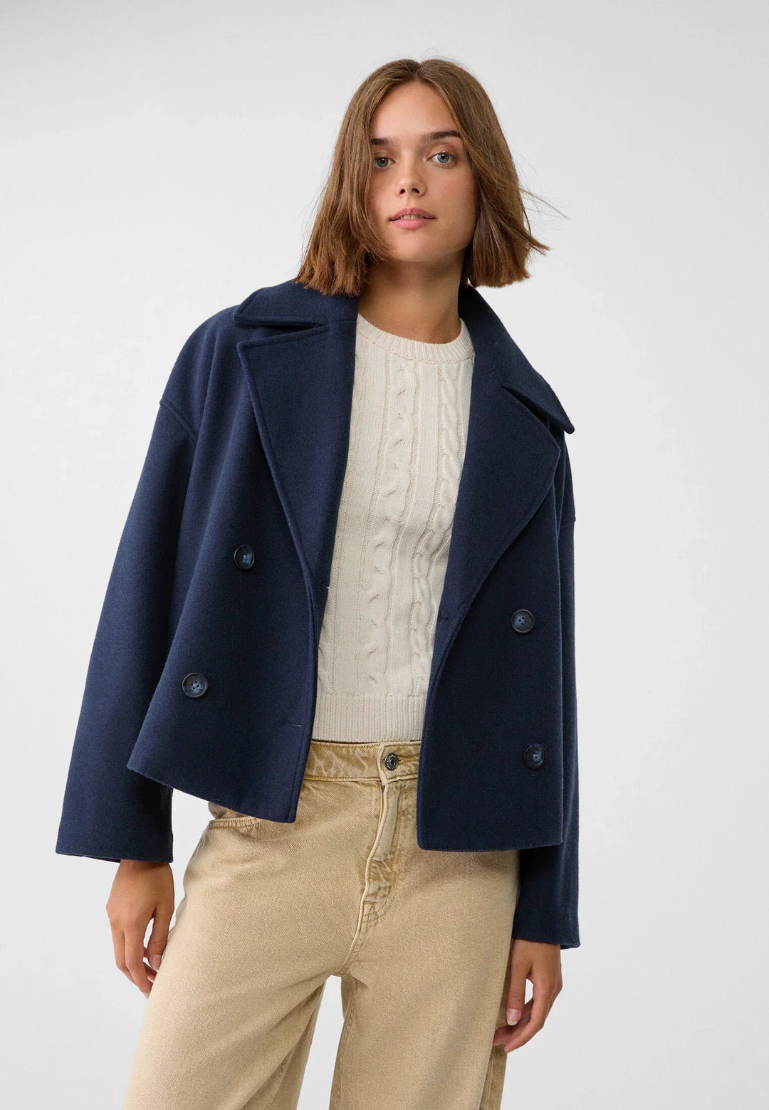 Mune | Short Double-Breasted Jacket for Women