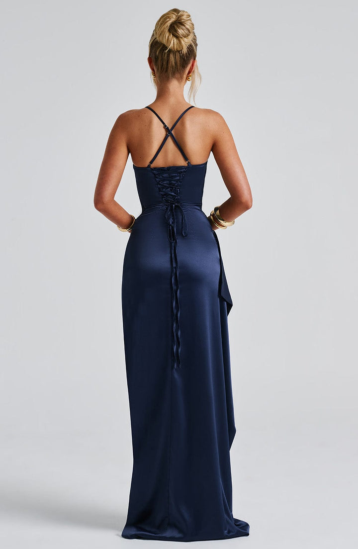 Mune Fashion | Navy Blue Maxi Dress