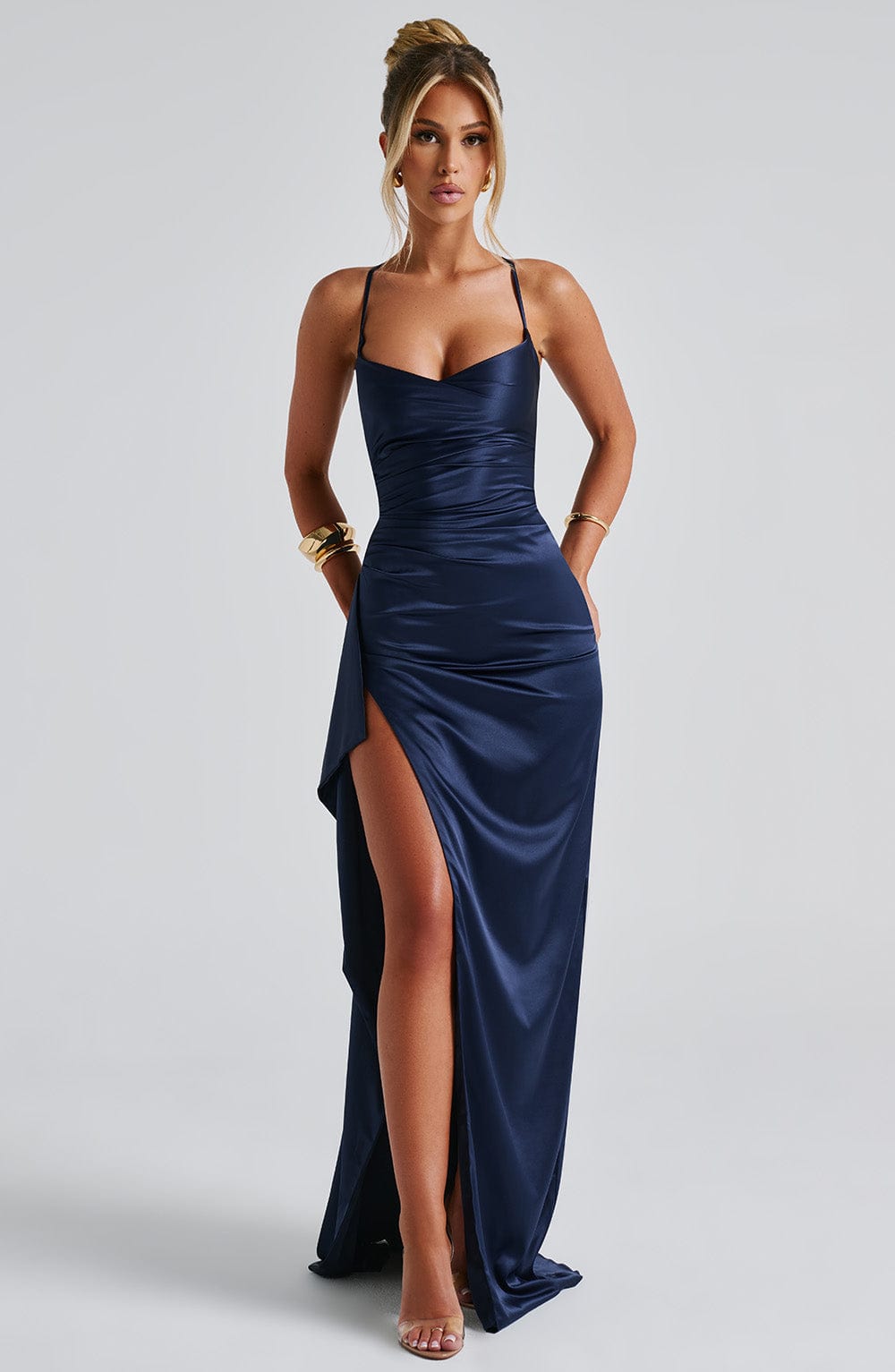 Mune Fashion | Navy Blue Maxi Dress