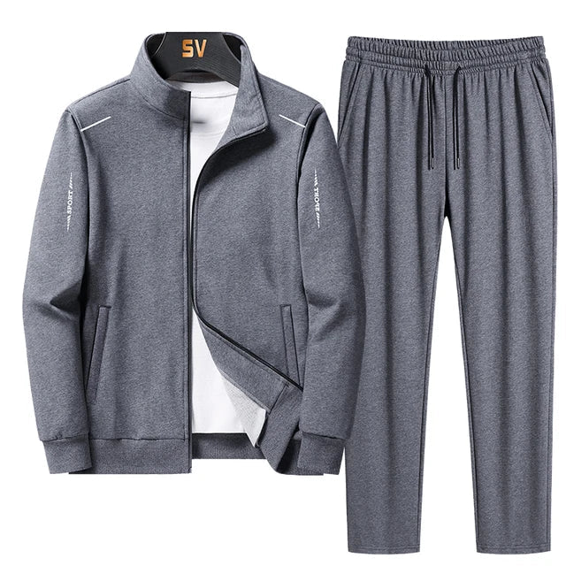 Mune | Tracksuit - Comfortable set with sporty jacket and elastic pants for daily wear