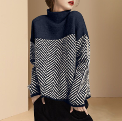 Mune Fashion | Pullover - soft Elegant turtleneck sweater