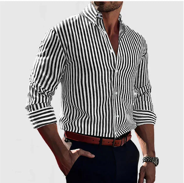 Mune Fashion | Striped Men's Shirt