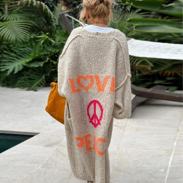Mune | Stylish Knitted Long Cardigan
