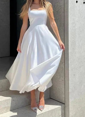 Mune Fashion | Modern Sleeveless Maxi Dress with High Waist for Women